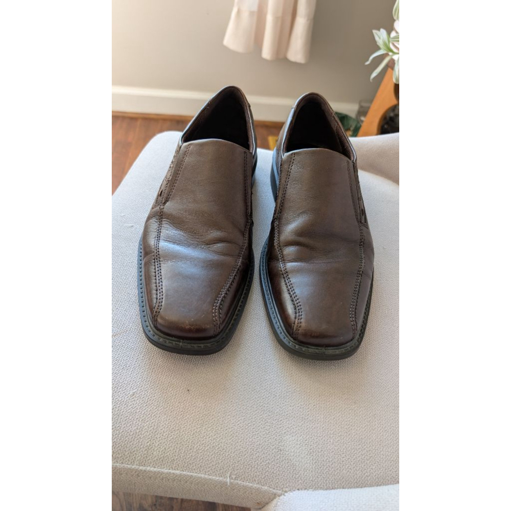 Men's ECCO Brown Leather Loafers & Slip-Ons Size 9